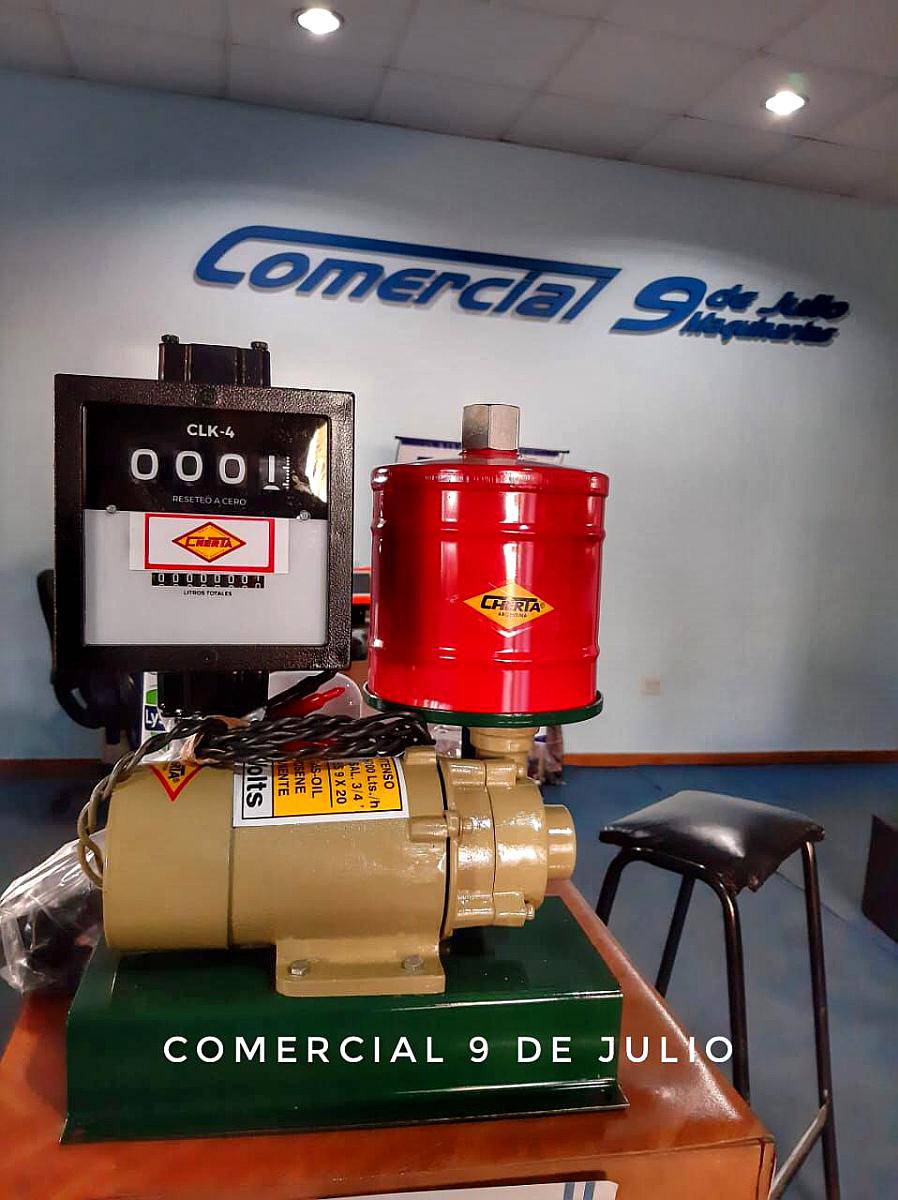 Electrobomba Filtrante Cuenta Lts Cherta - 9 de Julio