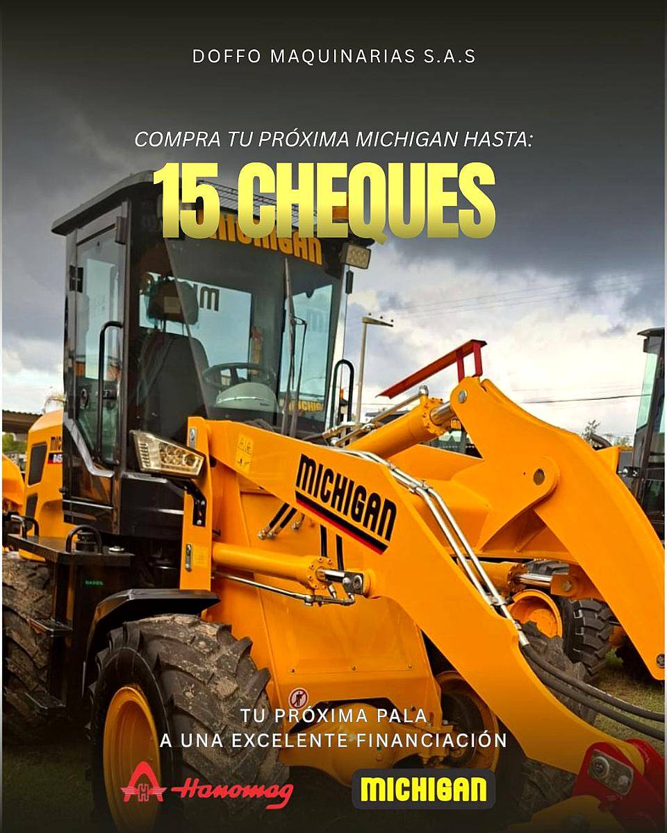 Pala Michigan y Tractor Hanomag