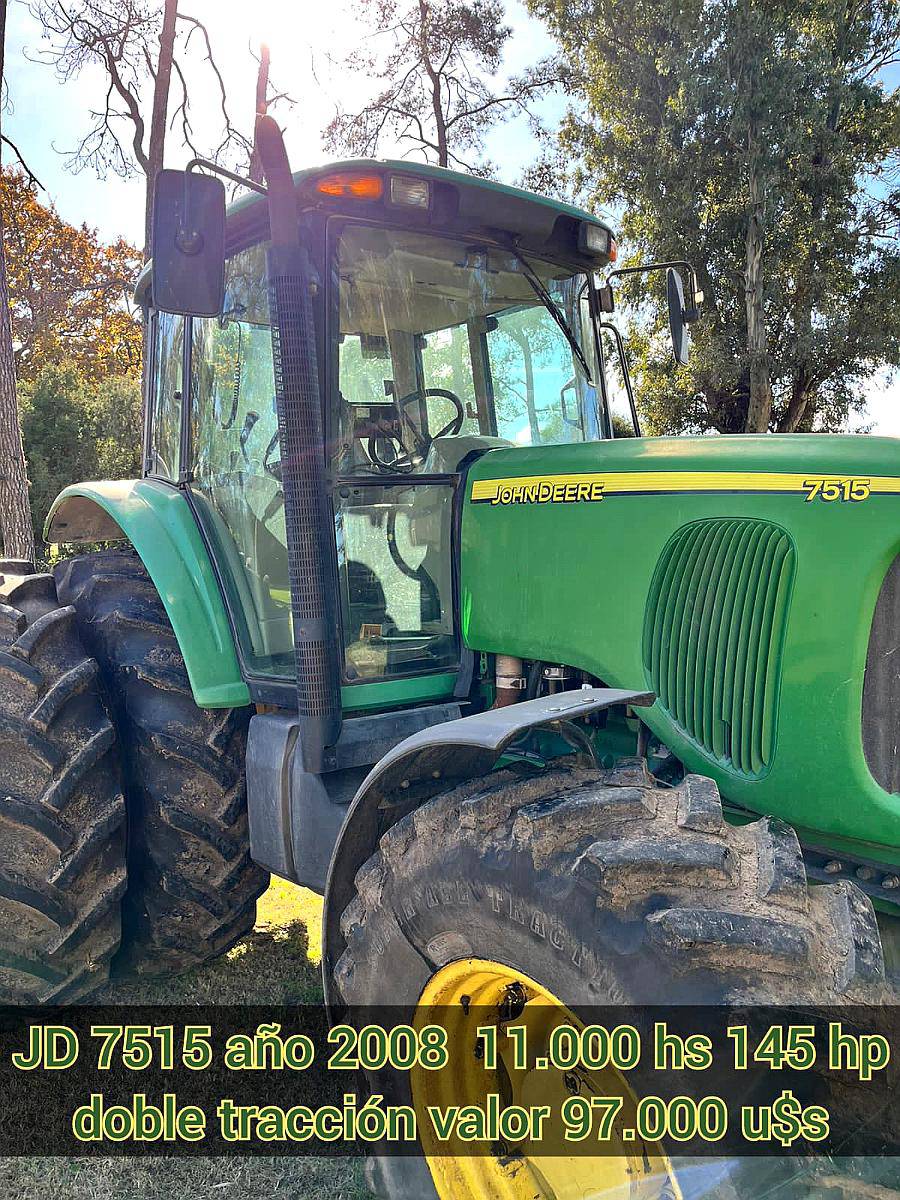 Tractor John Deere 7515