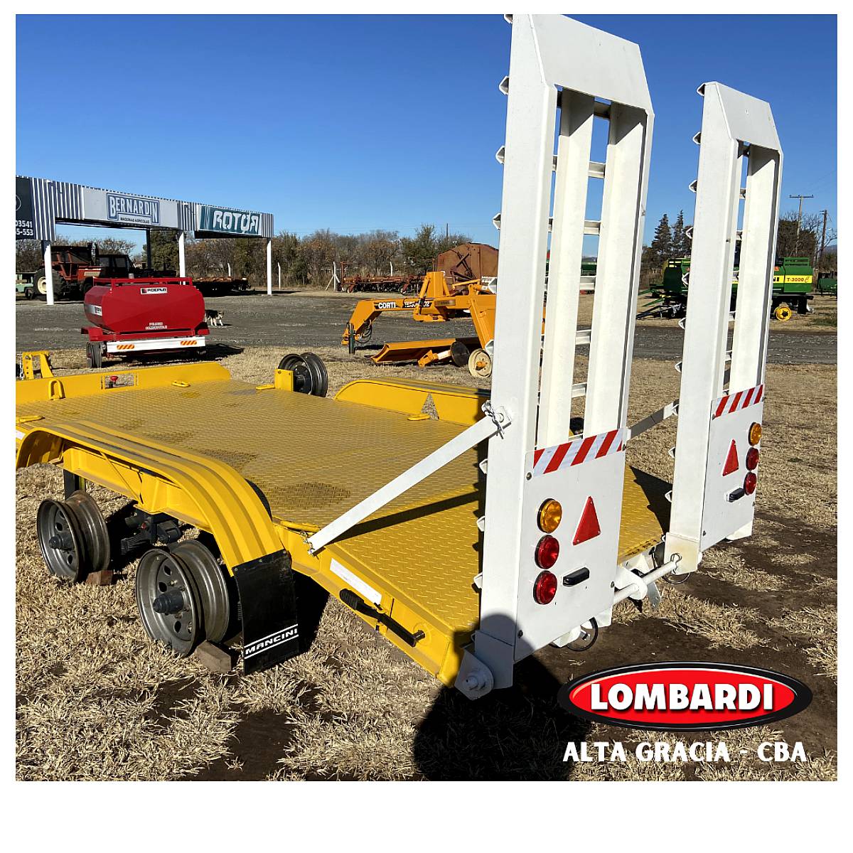 Acoplado Trailer Carretón Mancini, Disponible