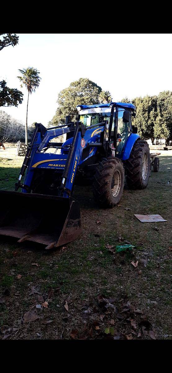 Tractor New Holland TD 5.90 4X4 Pala Frontal Omar Martin