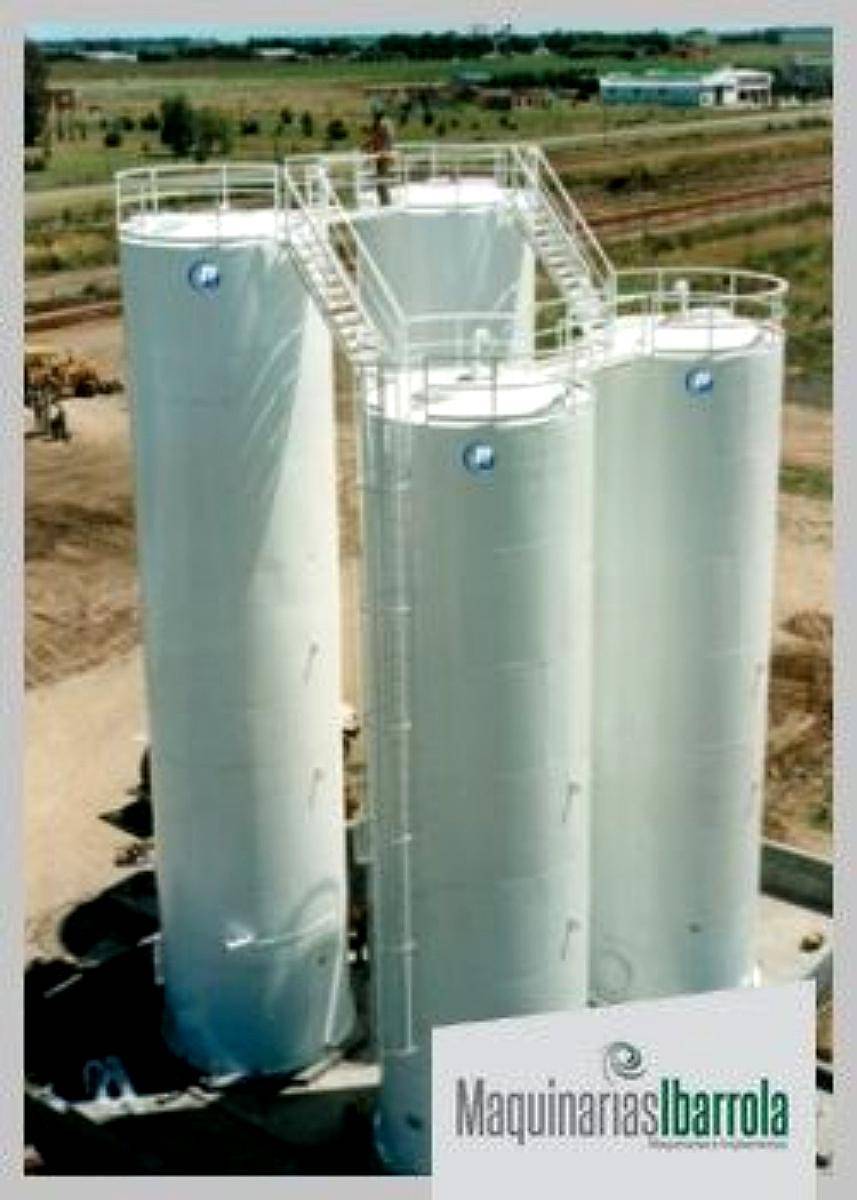 Tanques de Chapa Fijos Aereos Bertotto Boglione para Agrodie