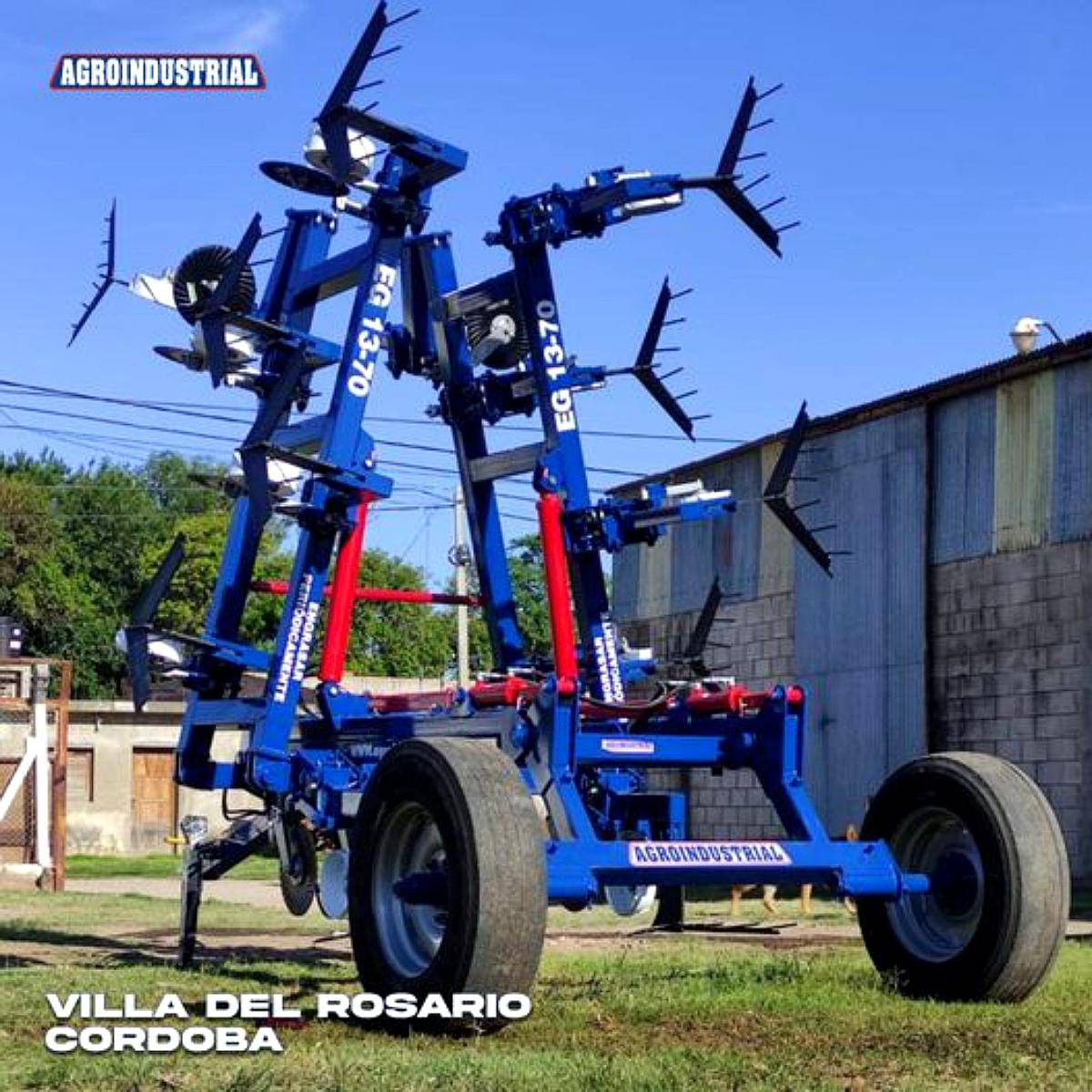 Carpidor Control Mecánico de Malezas Agroindustrial