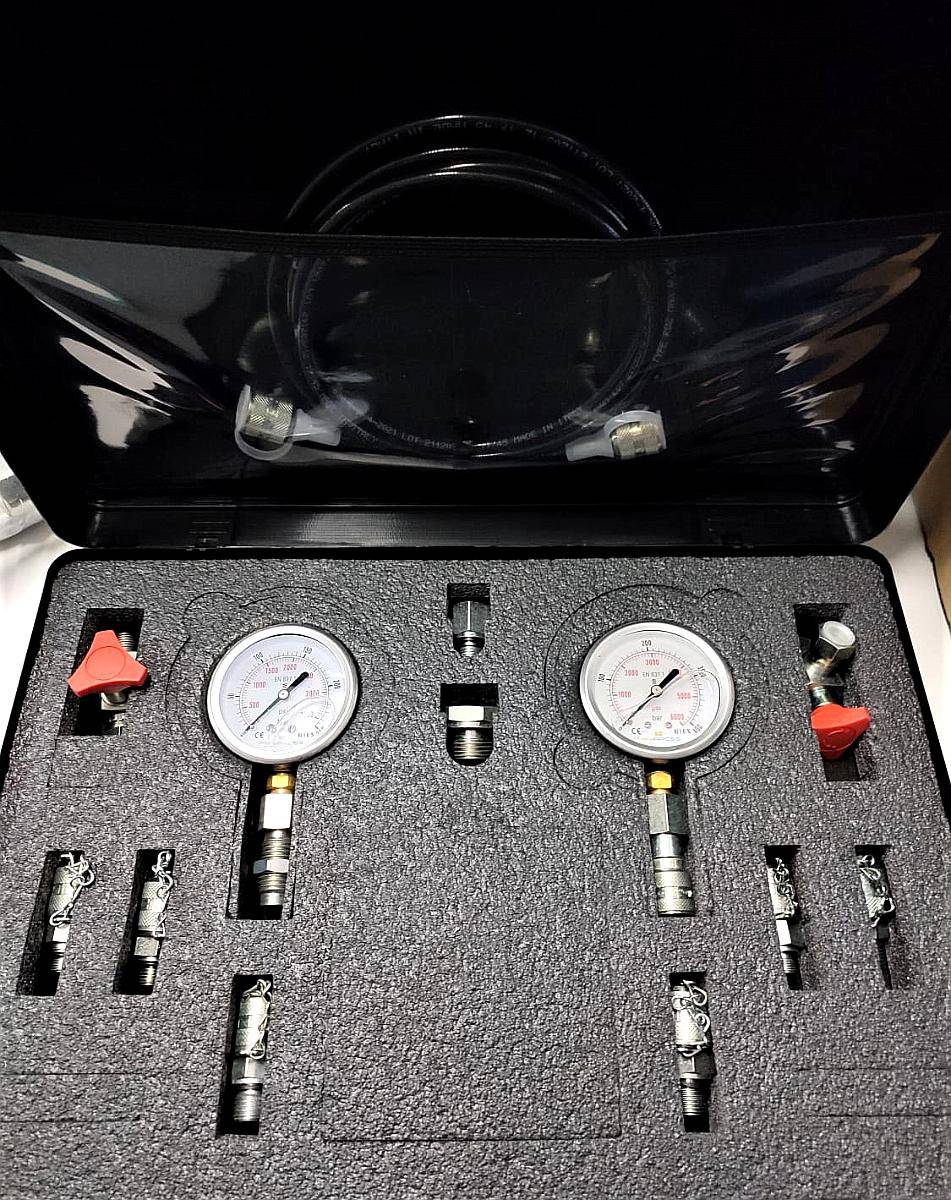 Valija de Medicion Analogica 2 Manometros y Accesorios