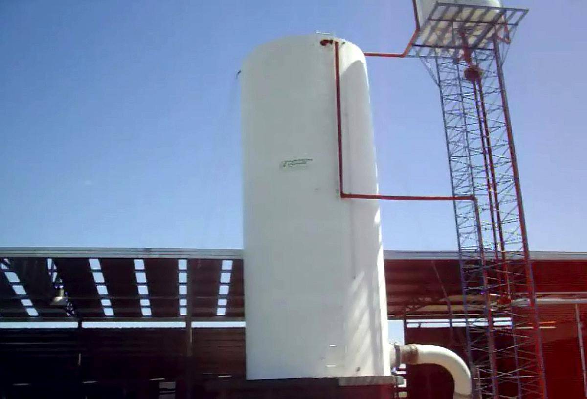 Cisterna Prfv 30.000 Lts. Lavado de Tambo.sistema Flushing.