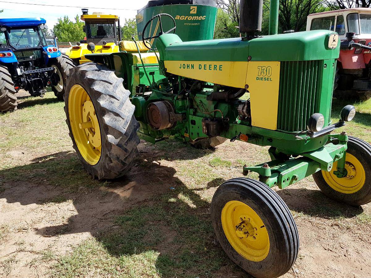 Tractor John Deere 730,usado sin Cabina Año 1973 Agroads