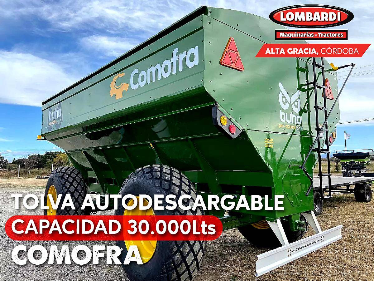 Acoplado Tolva Autodescargable Comofra 24-26 TN (30.000lt)