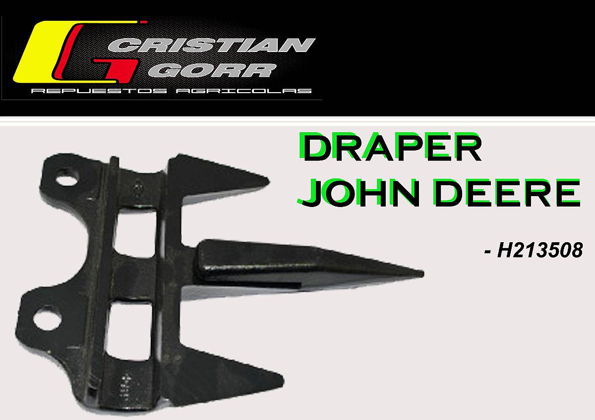 Punton Forjado para Draper John Deere