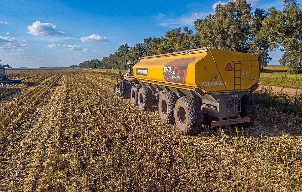 Tolva Autodescargable Ascanelli 43 TN - 4 Ejes