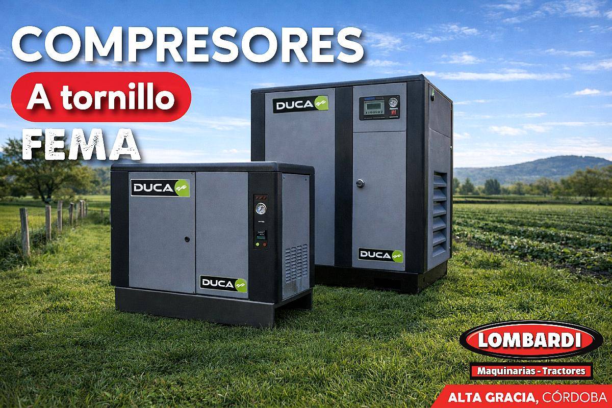 Compresores a Tornillo 20hp Fema Cheques sin Interés