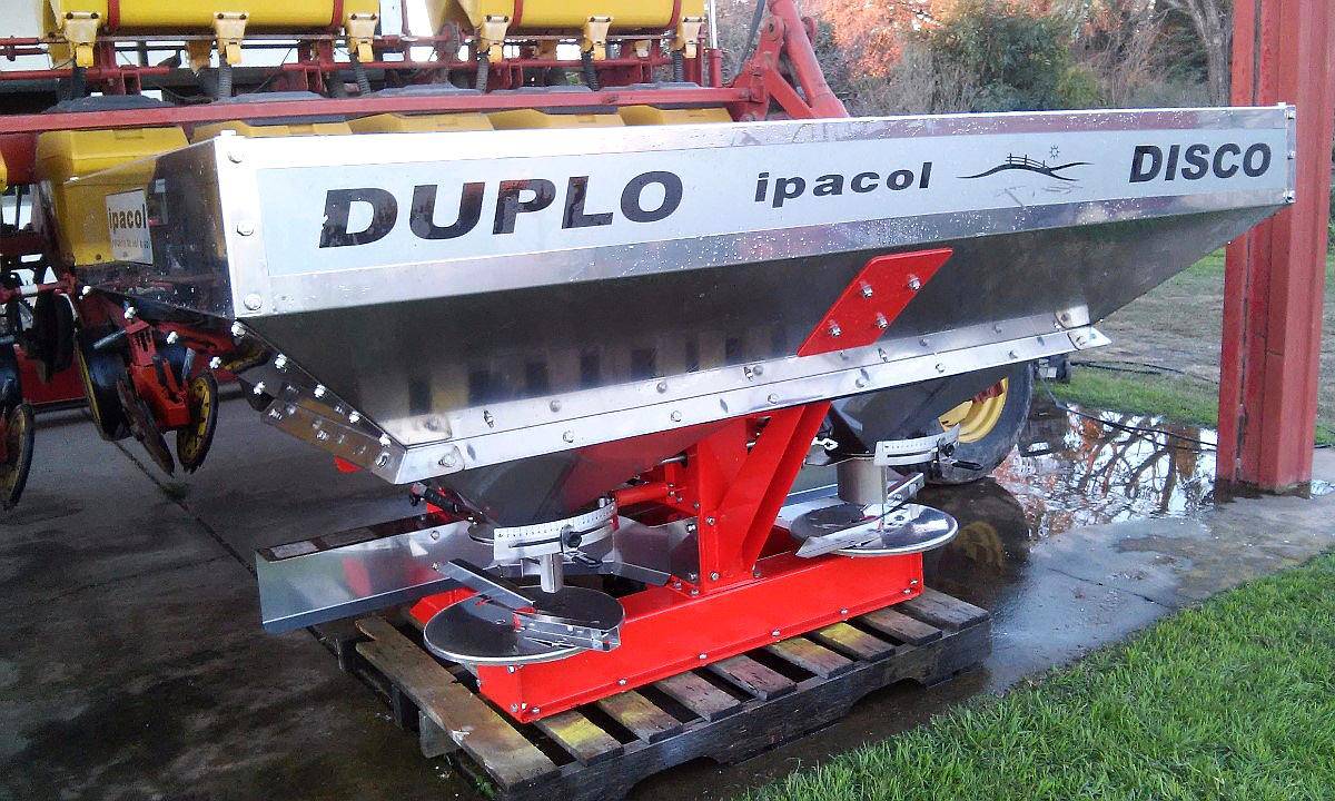 Fertilizadora Ipacol Dfd-1500, Doble Disco , para 3 Puntos