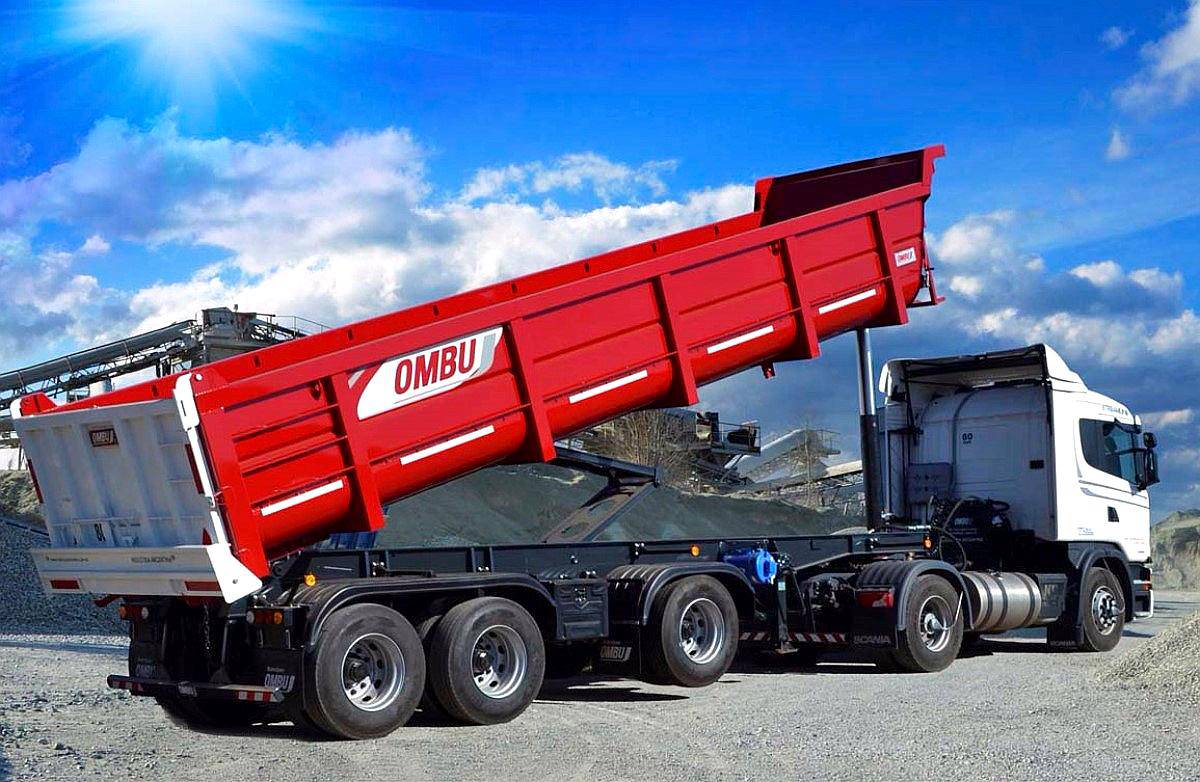 Batea Vuelco Trasero 27 M3 - Ombu