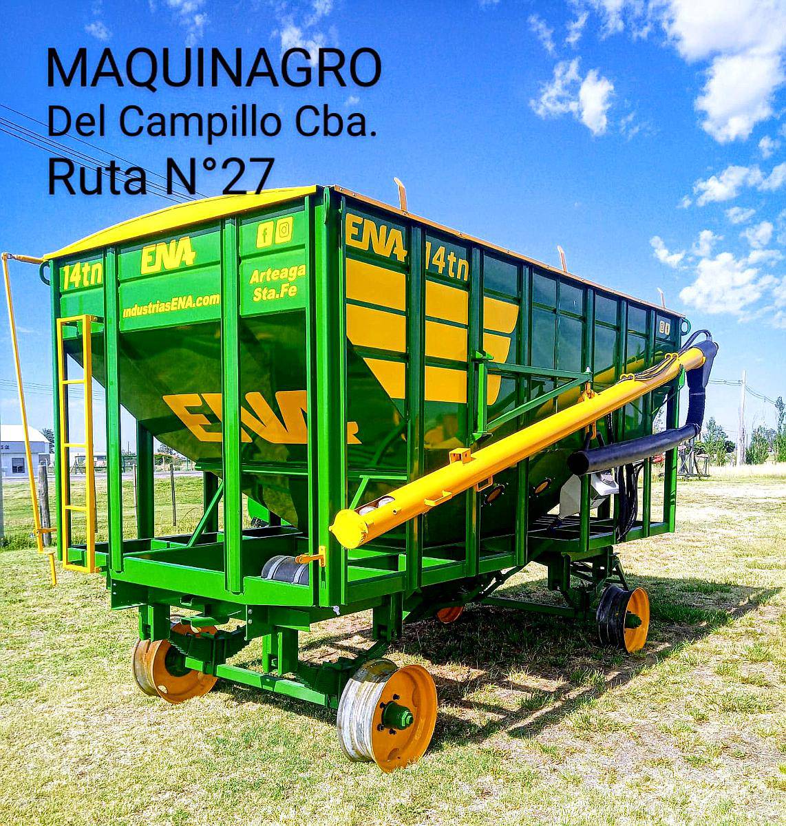 Tolva Semillas y Fertilizantes 14 TN. ENA