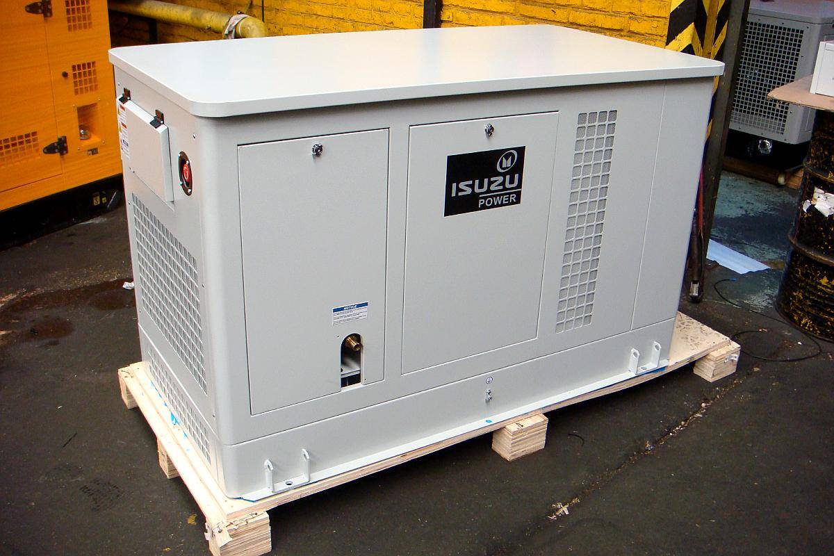 Grupo Electrogeno Isuzu a GAS 44va