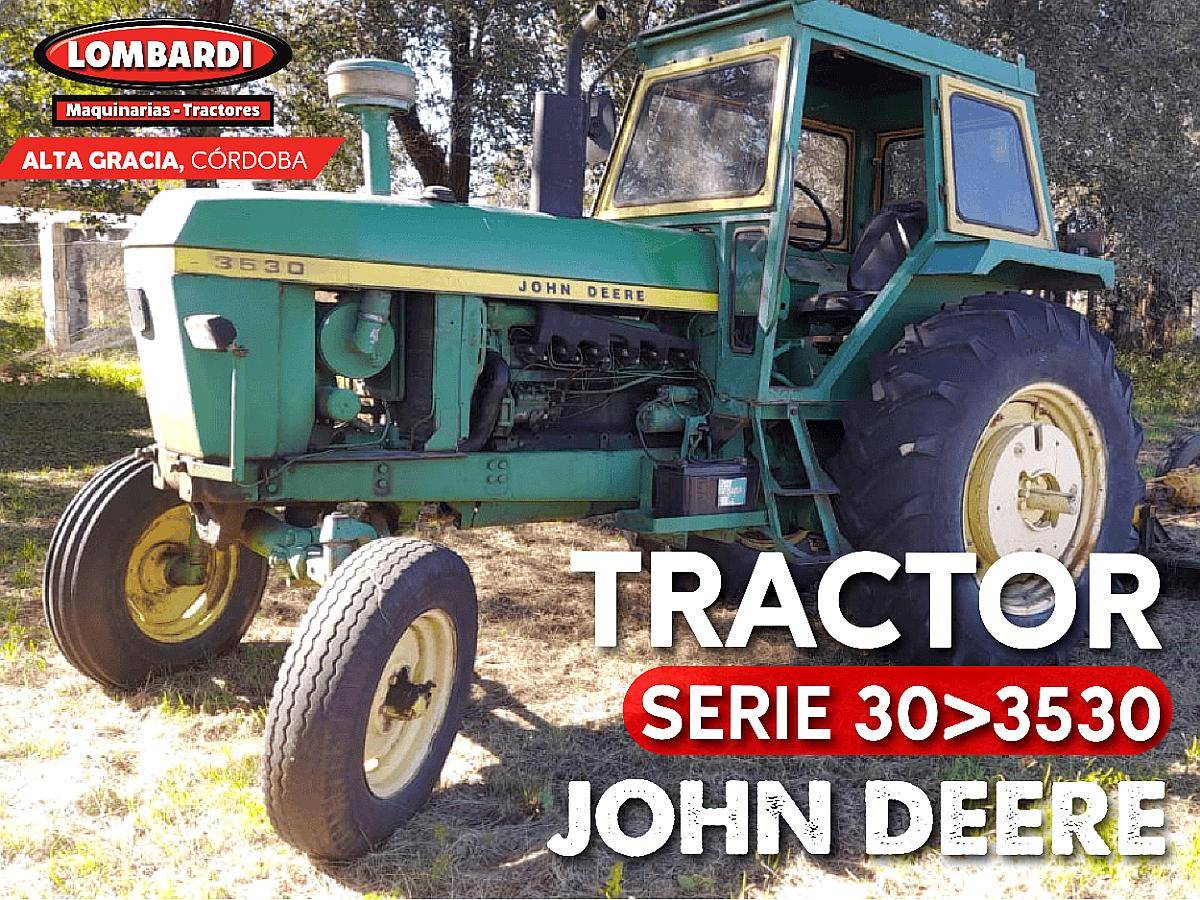 Tractor John Deere 3530 Disponible