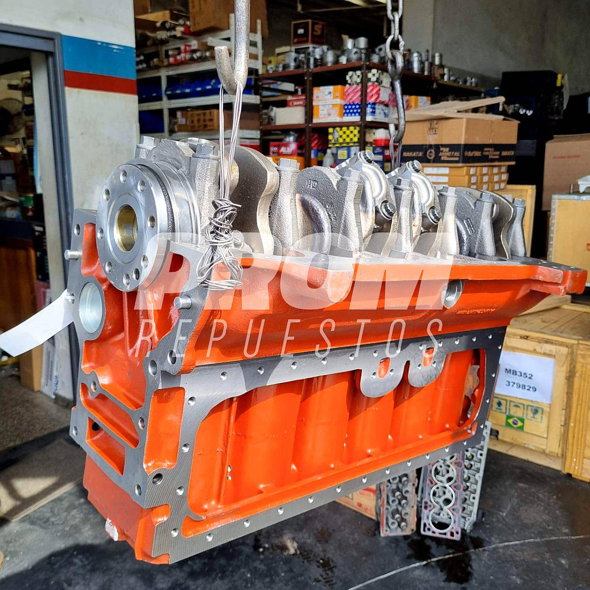 Motor Semiarmado Mercedes Benz 1114 1518 1620 - Nuevo