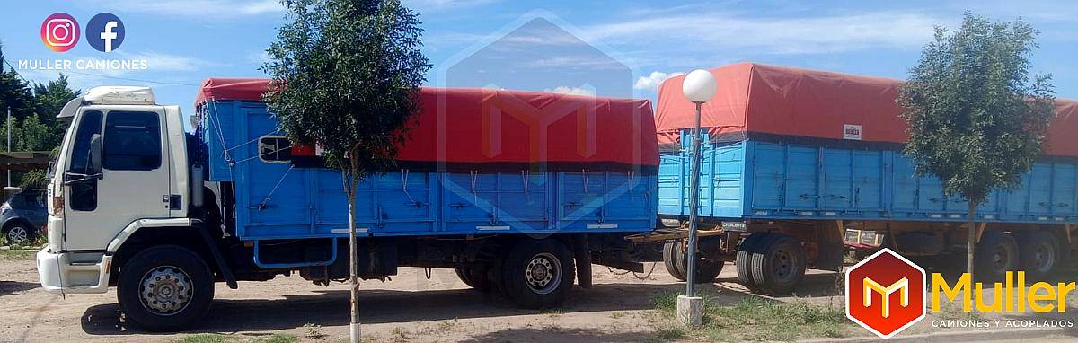 Ford Cargo 1722 Modelo 2004 y Acoplado Crecente 2010