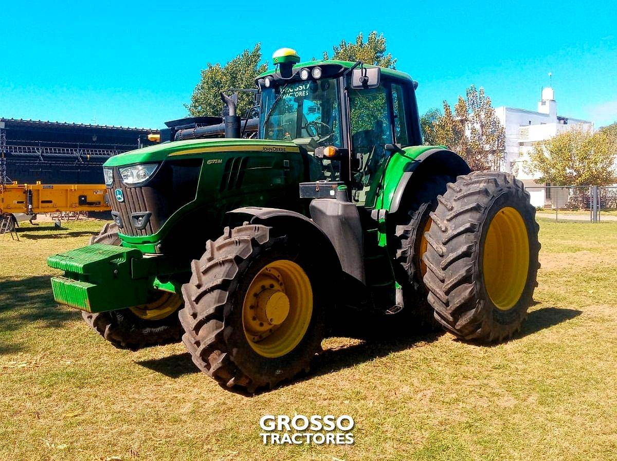 Tractor John Deere 6.175m, Piloto Automático, 2019