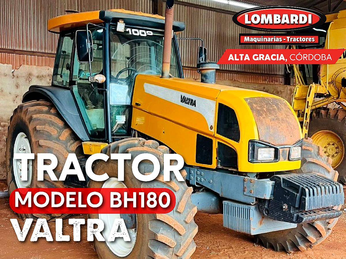 Tractor Valtra BH 180 Perfecto Estado