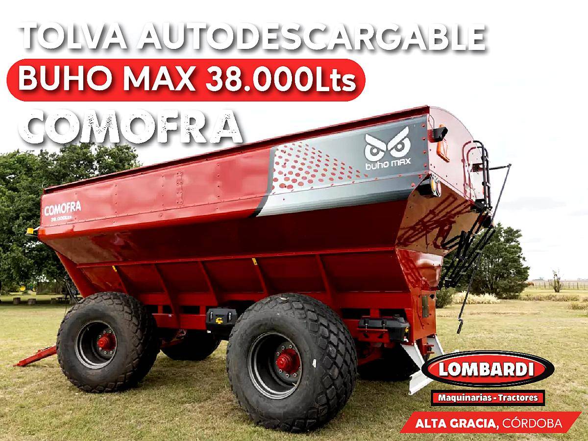 Tolva Autodescargable Comofra Buho MAX Lista para Trabajar