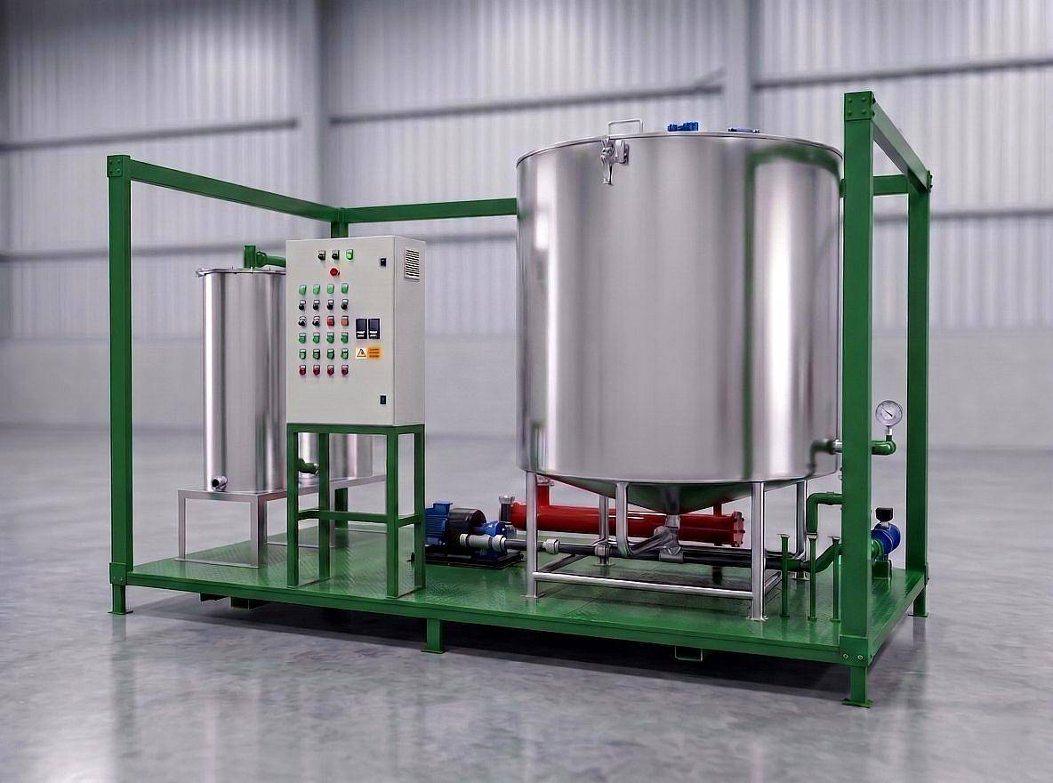 Desgomadora de Aceite Vegetal 1000 L