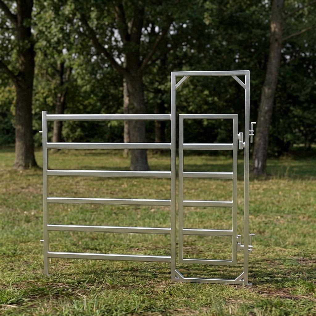 Panel con Puerta Pasa Hombre. 2100mm Ancho X 2200mm Alto