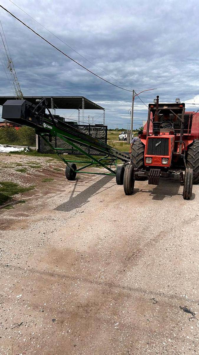 Noria Transportadora 10mts X 30cm con Motor Hidráulico