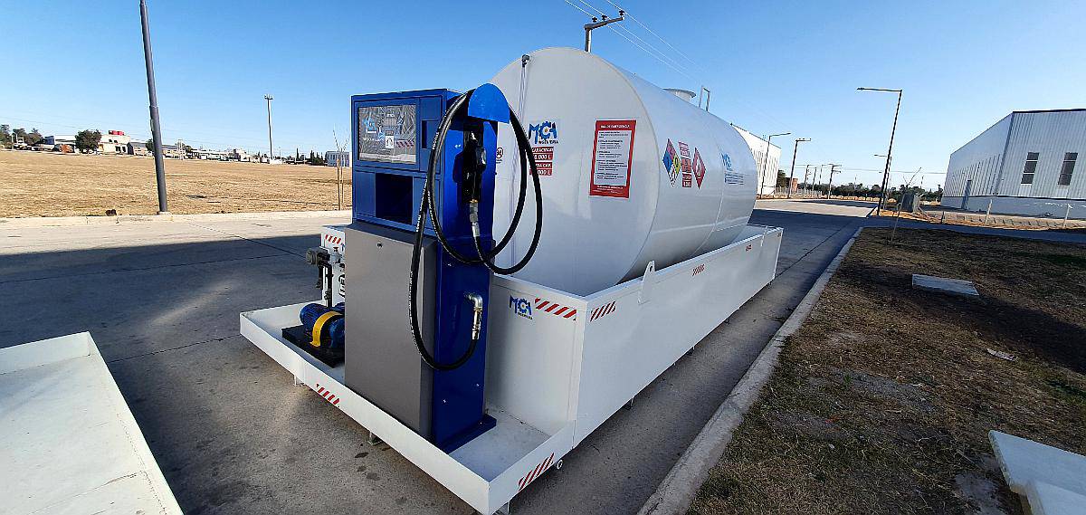 Estación de Servicio Móvil 10.000 para Gasoil MCA