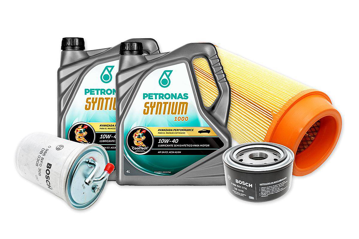 Kit Filtros + Aceite Syntium Chevrolet S 10 2.8 TDI 4X4