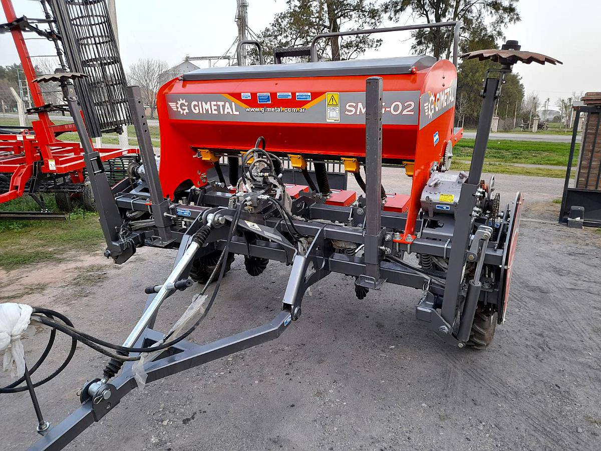 Sembradora Gimetal 5 Surcos a 52