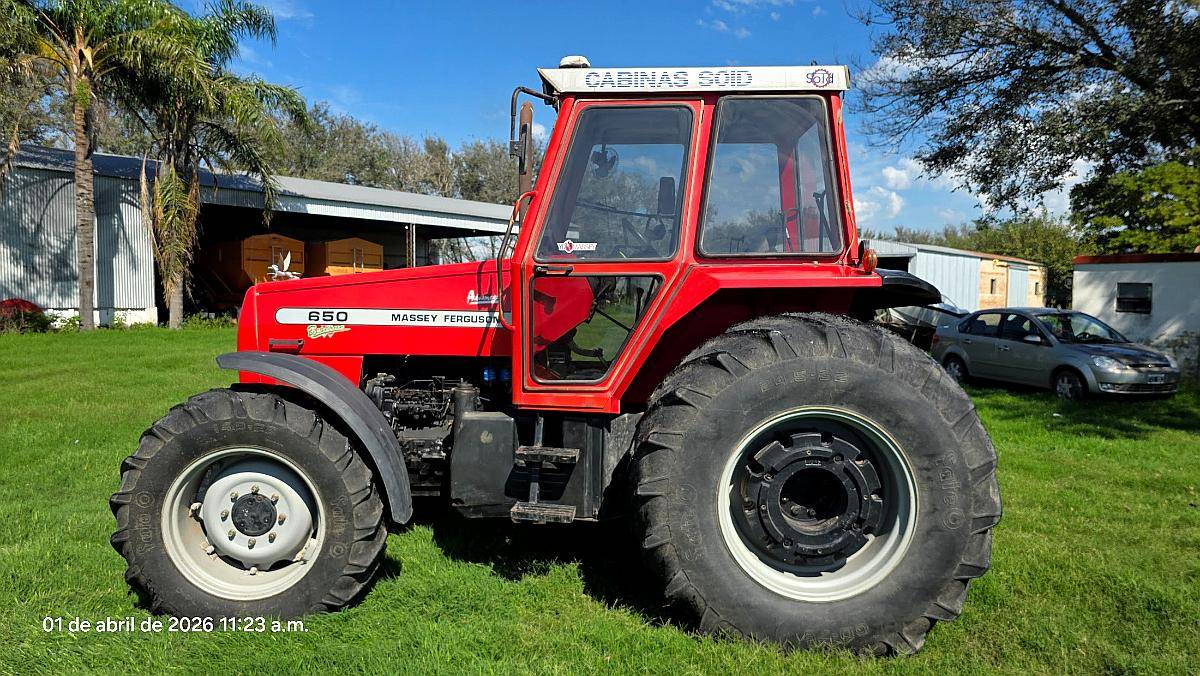 Tractor Massey Fergusson 650 de Primera Mano con Piloto