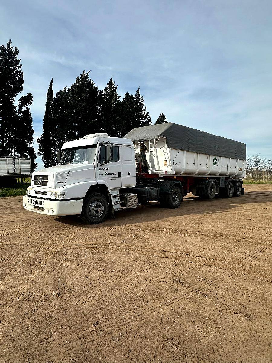 Equipo Mercedes Benz LS1634 + Batea Hermann