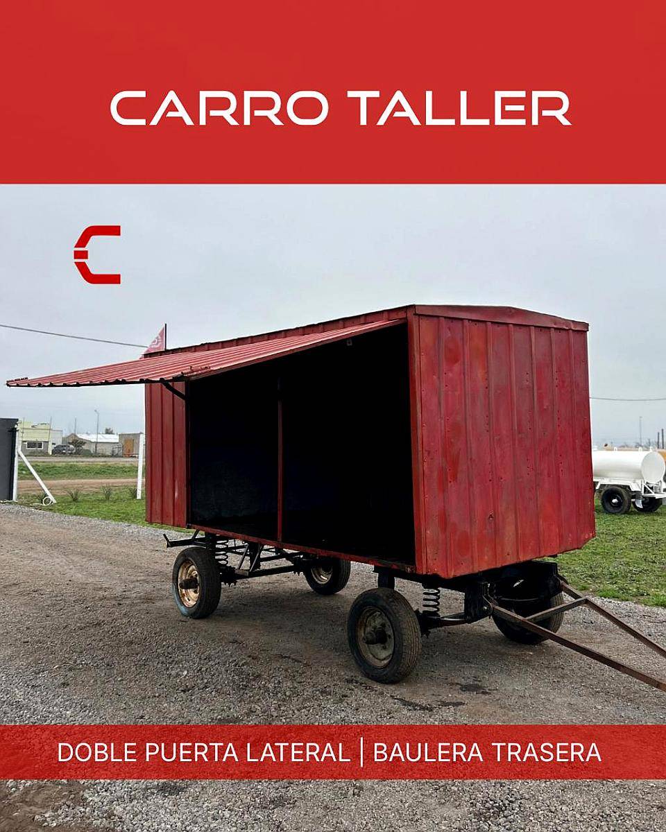 Acoplado Taller 3,5 Mts X 1,70mts