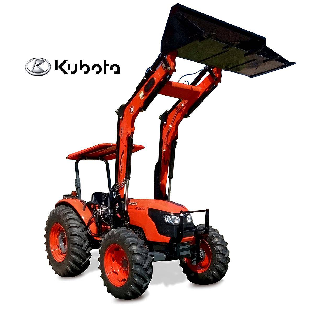 Tractor Kubota M9540 Rops con Pala Omar Martin