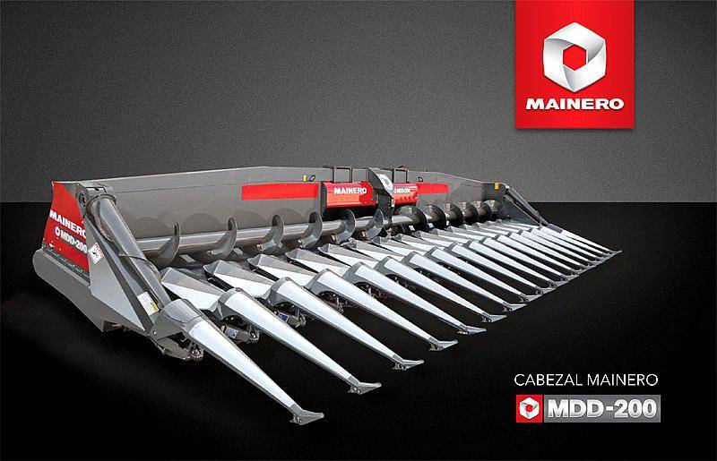 Cabezal Maicero Mainero Modelo MDD - 200 de 16 y 18 Lineas