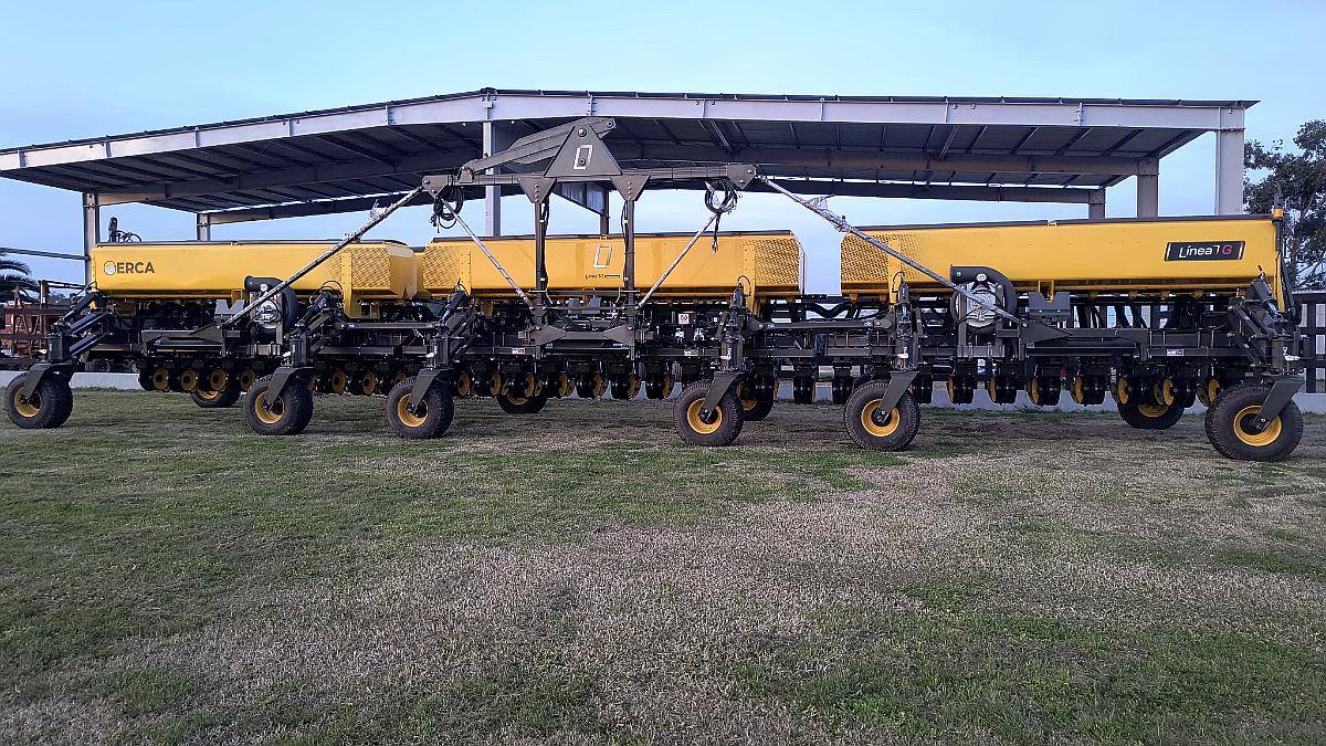 Sembradora Erca 31 a 52,5 Neumatica con Precision Planting