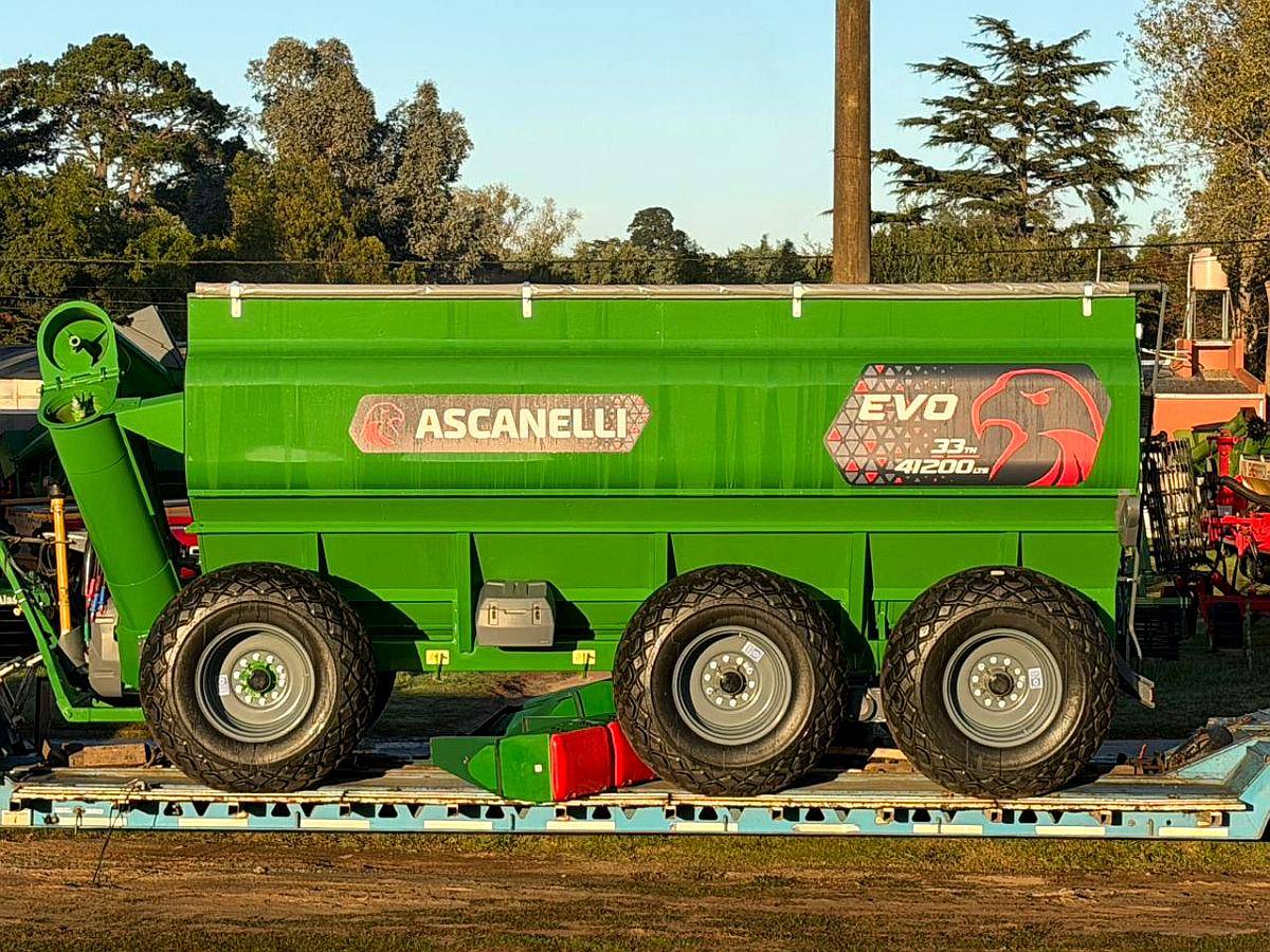 Tolva Autodescargable Ascanelli de 33 TN Linea EVO