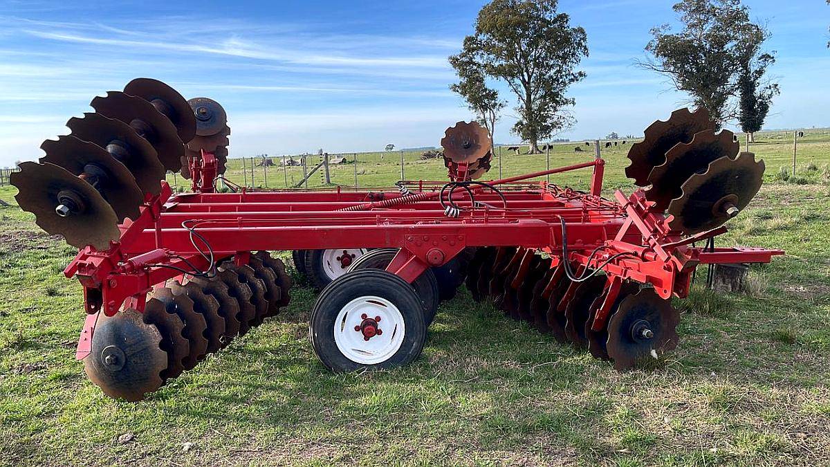 Rastra de Disco Chalero 52 Platos Disco Nuevos y Cajas Repar