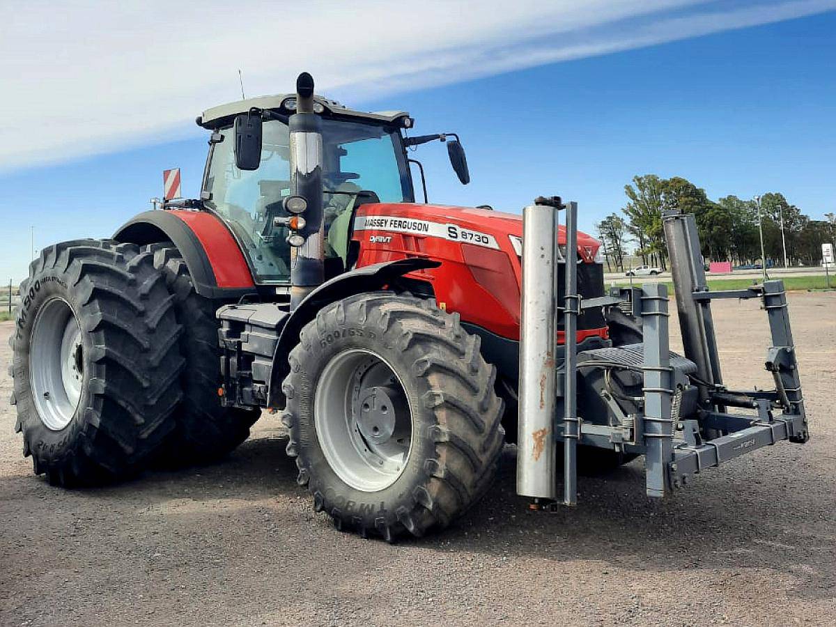 Tractor Massey Ferguson 8730, año 2019