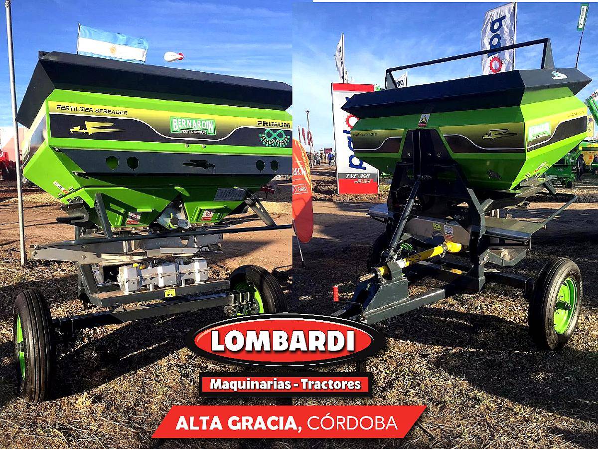 Fertilizadora Bernardin Nueva Capacidad 1250 Litros