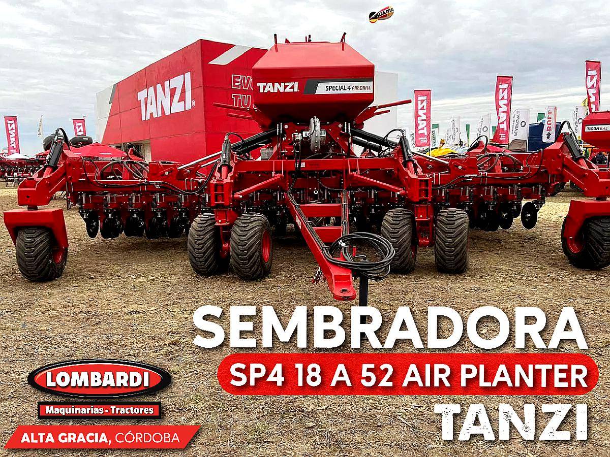 Sembradora Tanzi SP4 18 a 52 Precision Planting Financiación