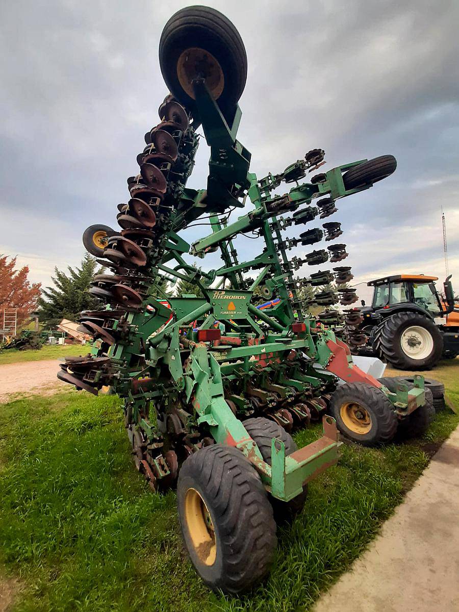 Pierobon Turbosem TD Doble Disco 54 Líneas a 21 cm Reparada