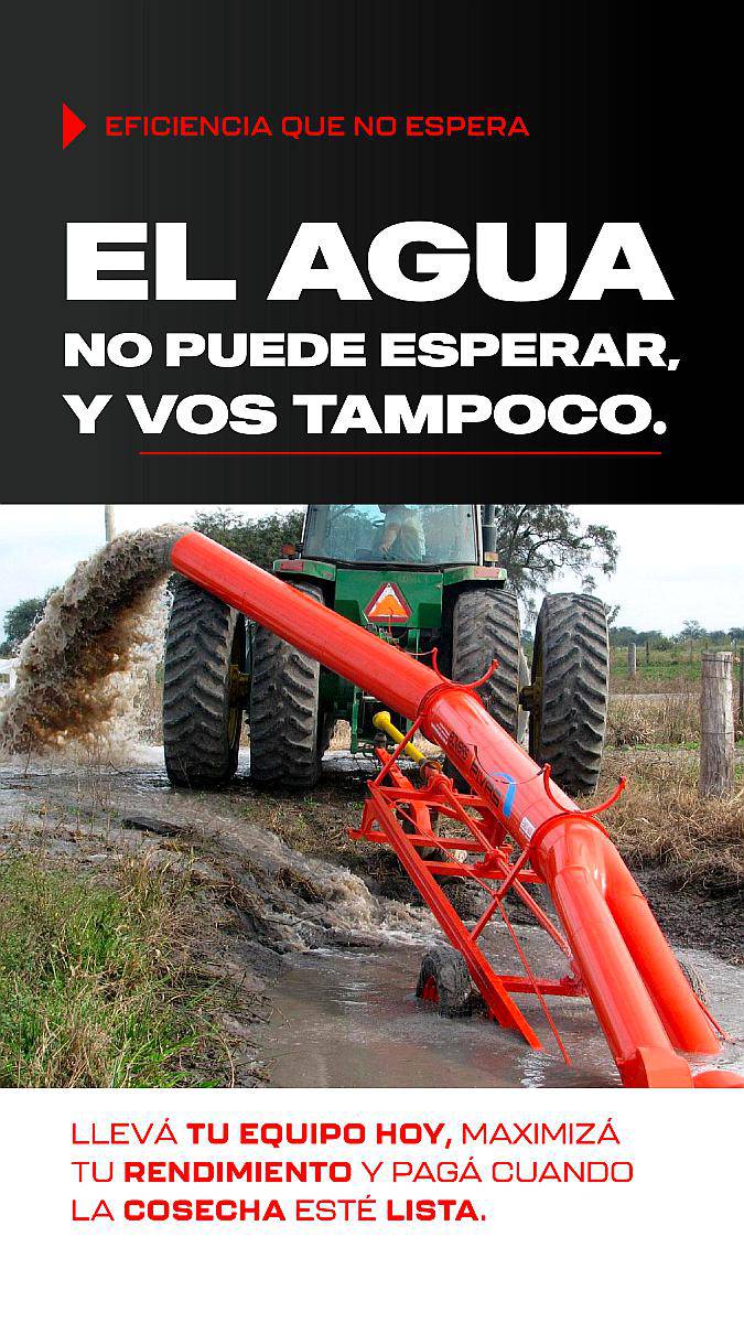 Bomba de Agua Riego/inundaciones Pivas - DMS 300