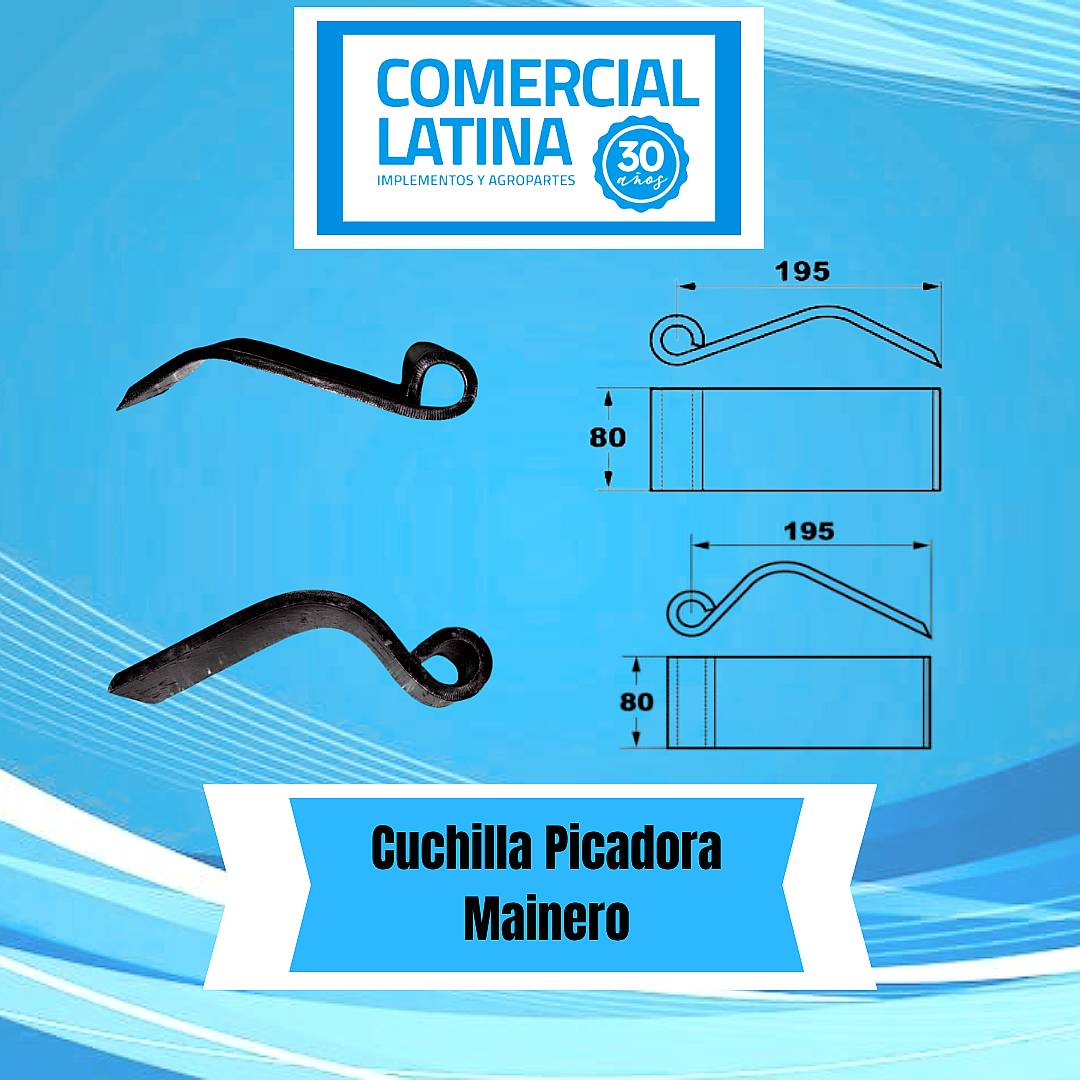 Cuchillas para Picadoras Mainero