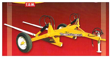 Cargador de Rollos y Fardos Juntarrollos Metalbert Transport