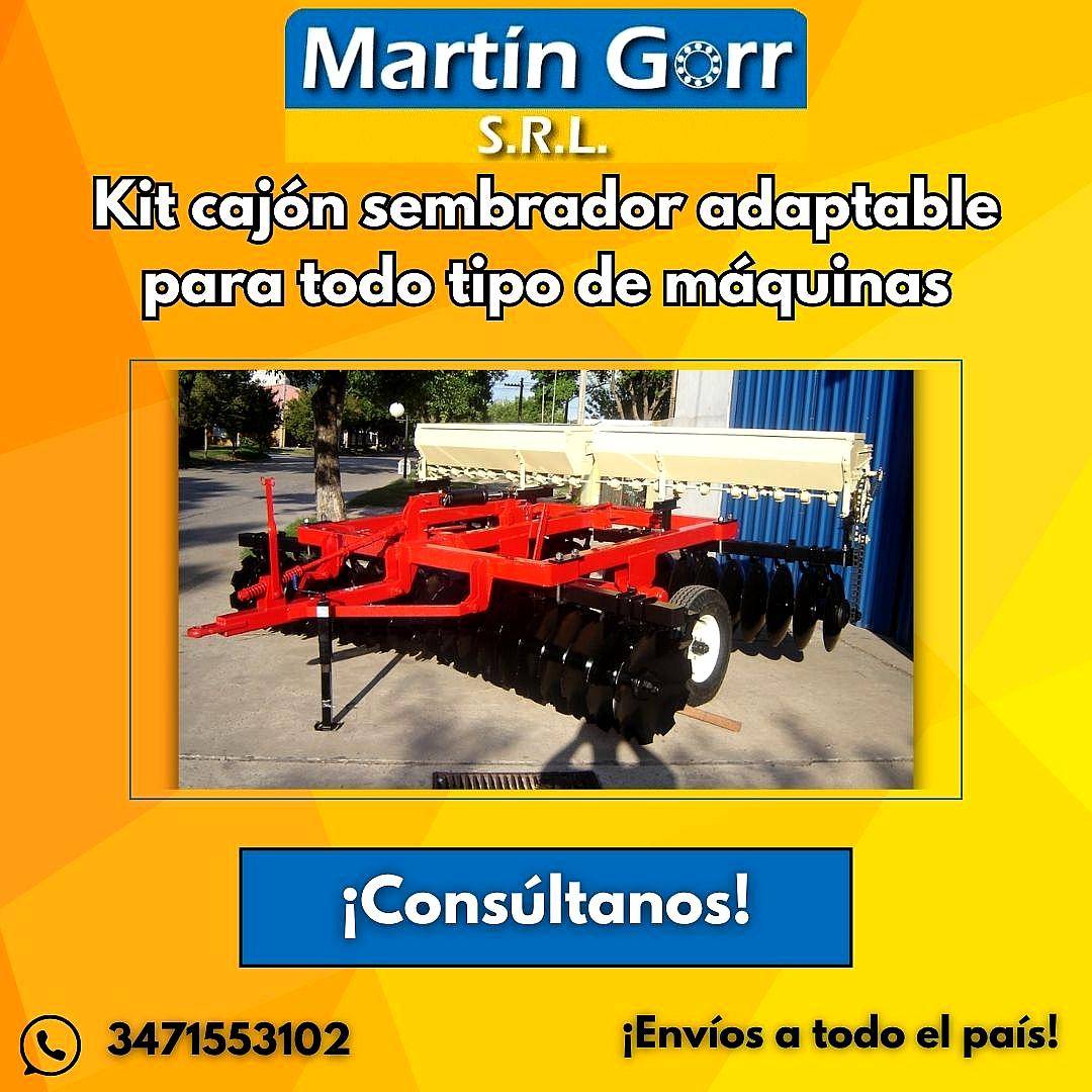 Kit Cajón Sembrador Adaptable Todas las Maquinas