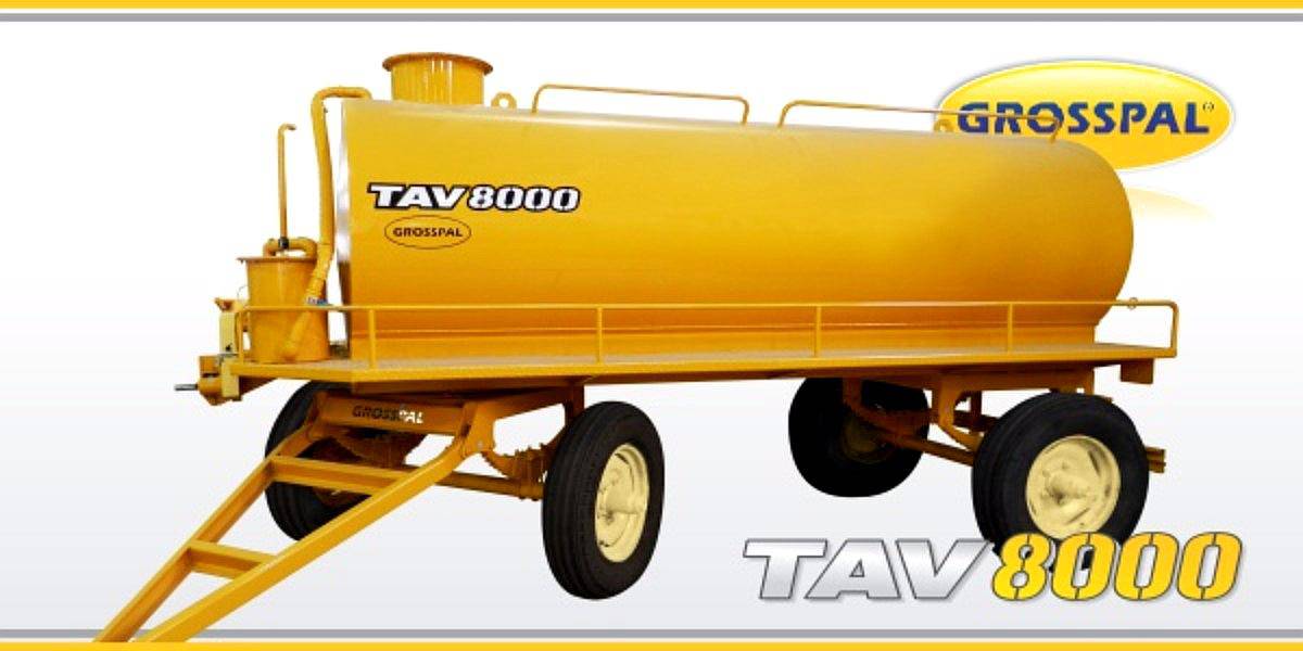 Tanque Atmosférico Grosspal TAV 8000 - TAV 6000