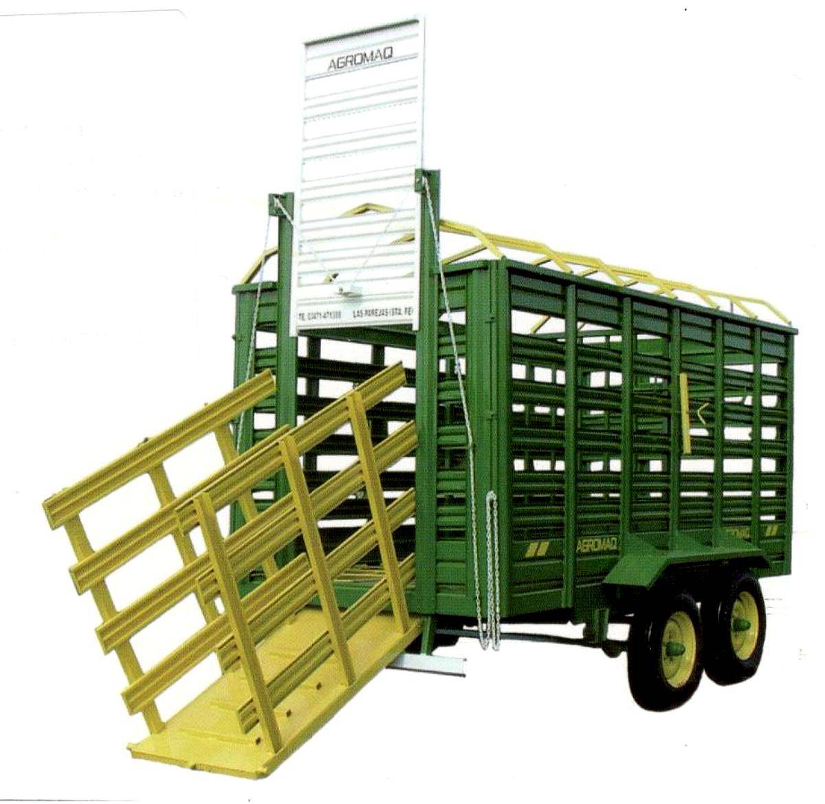 Acoplado Vaquero Fijo Hacienda- Caballos - 4 Mts. Agromaq