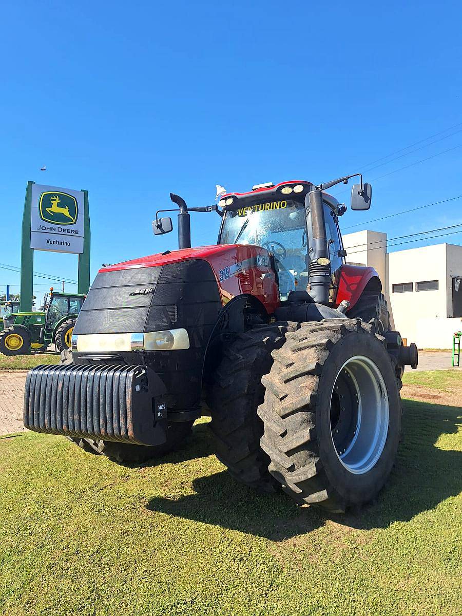 Tractor Case IH Magnum 315, 4wd, Rod. Dual del y Tras