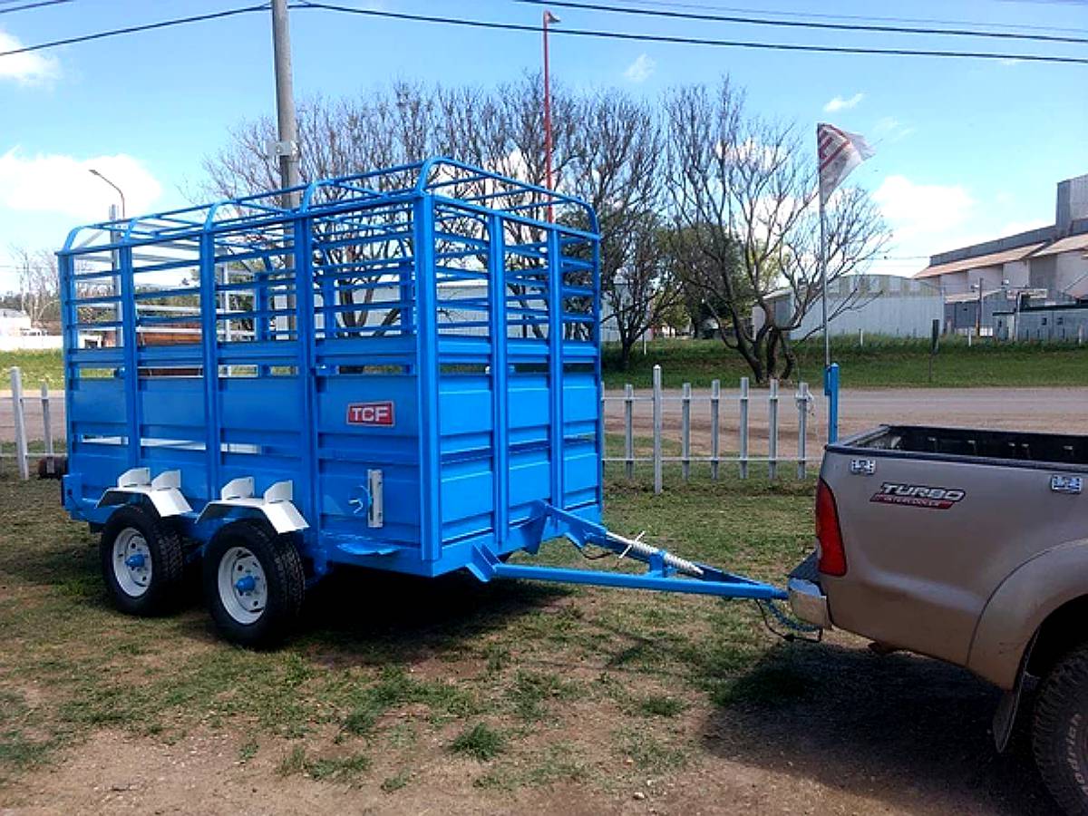 Acoplado Jaula para Hacienda Fijos / Nuevos - Completos